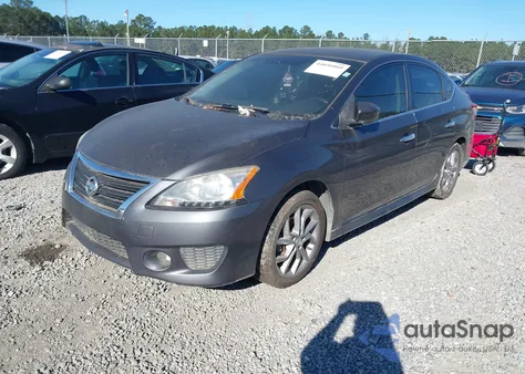 2013 Nissan Sentra Sr из США, поврежденный, VIN 3N1AB7AP0DL680576